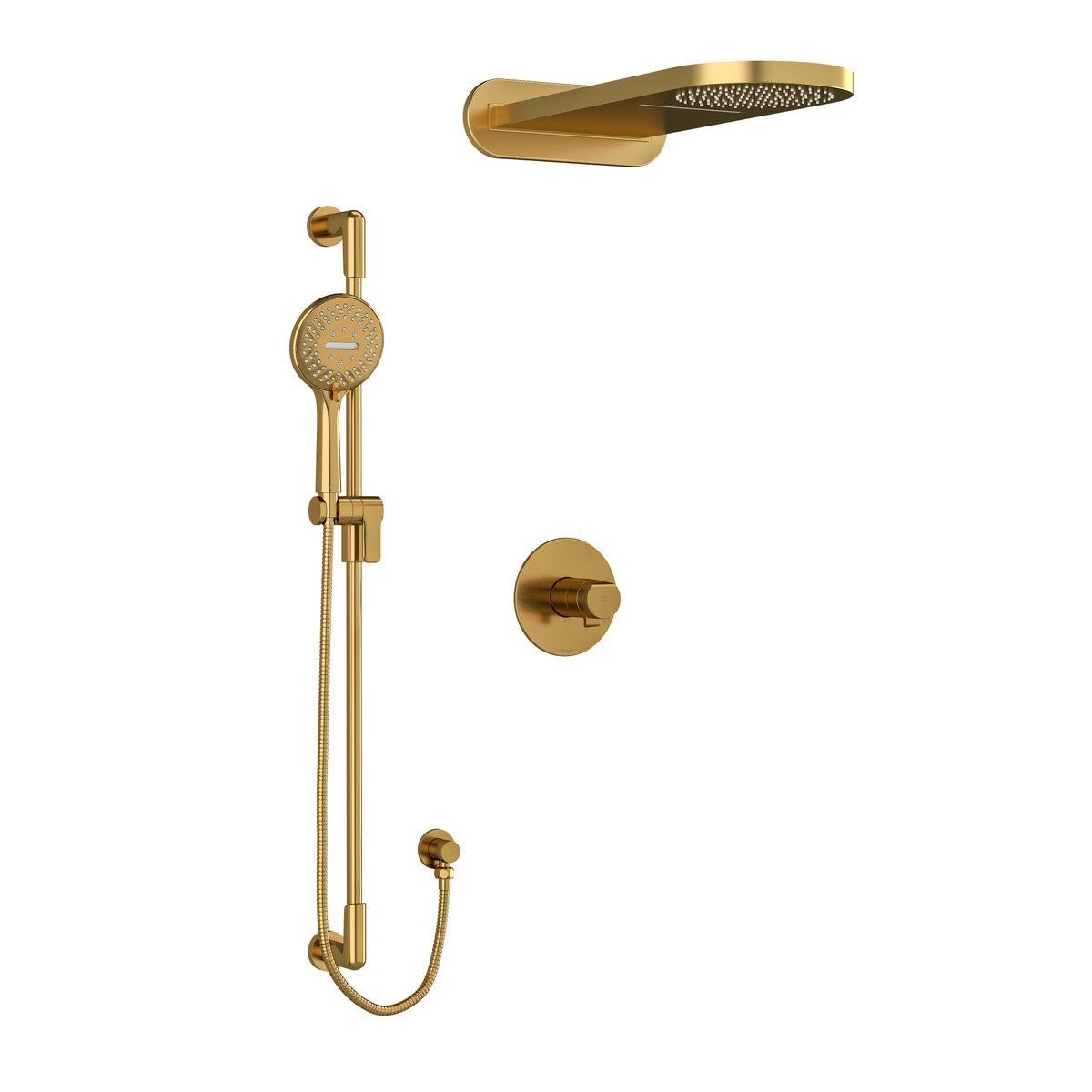 Riobel Parabola Shower Kit 2745 With Rough-In Valve - KIT2745PB