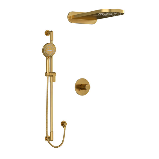Riobel Parabola Shower Kit 2745 With Rough-In Valve - KIT2745PB
