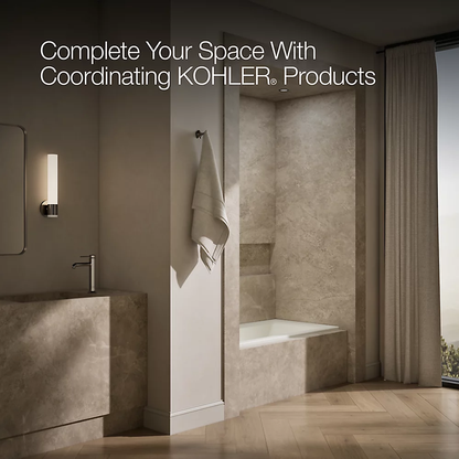 Kohler Archer 60" x 30" Alcove Bath, Right Drain