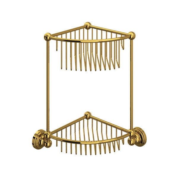 Perrin & Rowe Two Tier Corner Basket U.6959