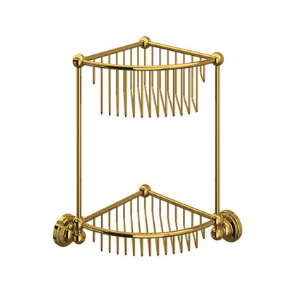 Perrin & Rowe Two Tier Corner Basket U.6959