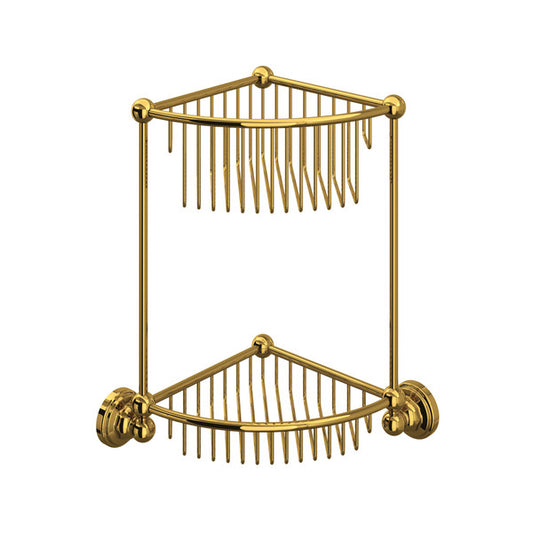 Perrin & Rowe Two Tier Corner Basket U.6959