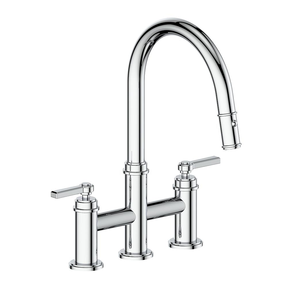 Vogt Zehn Bridge Kitchen Faucet, KF.17ZN.1112 With Lever Handle
