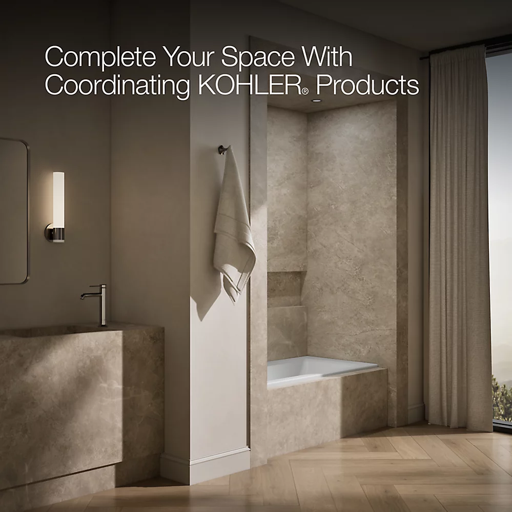 Kohler Archer 60" x 30" Alcove Bath, Right Drain