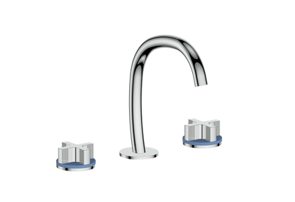 Vogt Mond 8" C.C. Lavatory Faucet With Pop-Up Drain - Cross Handle - BF.M3.1331