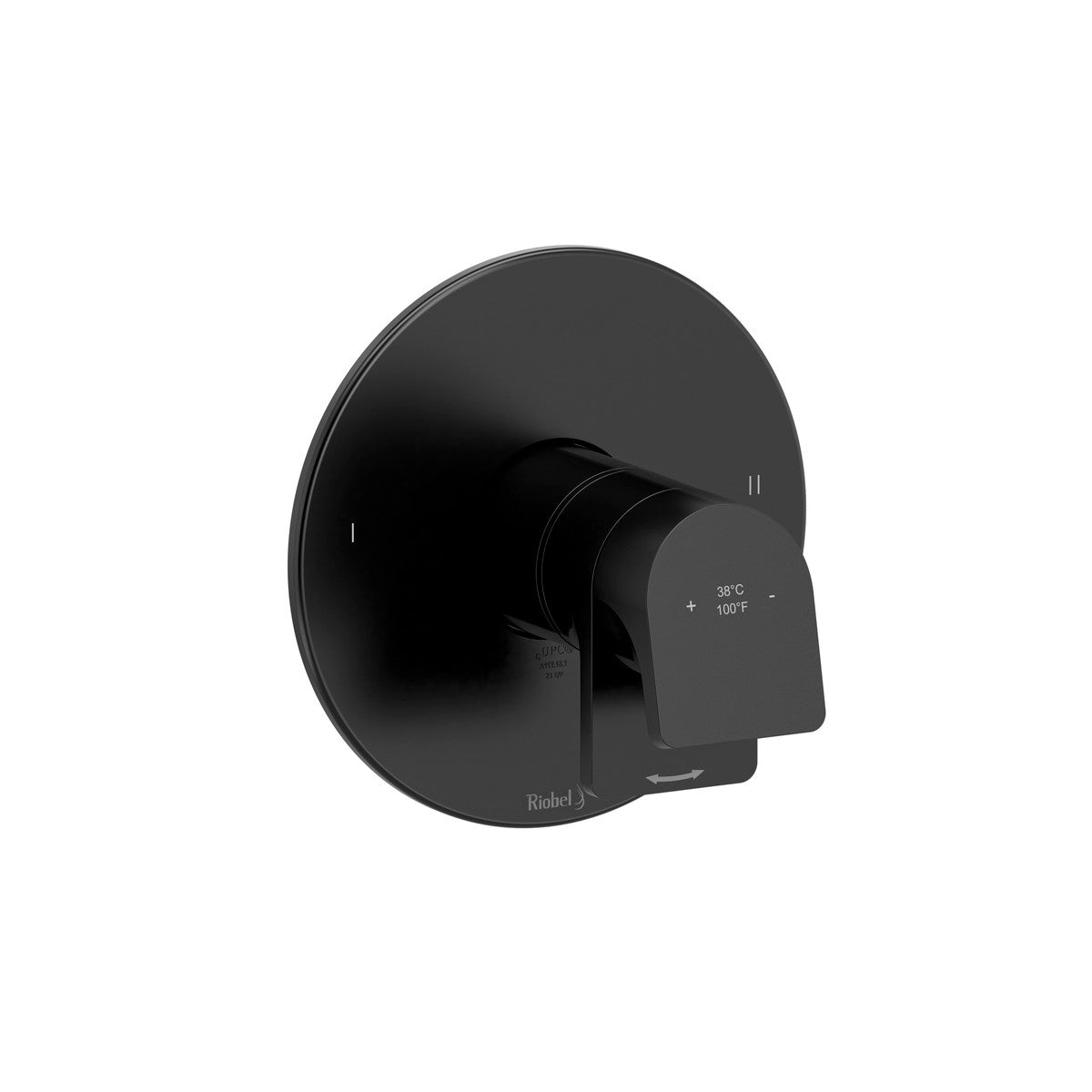 Riobel Ode 1/2" Therm & Pressure Balance Trim With 2 Functions (No Share)- TOD44