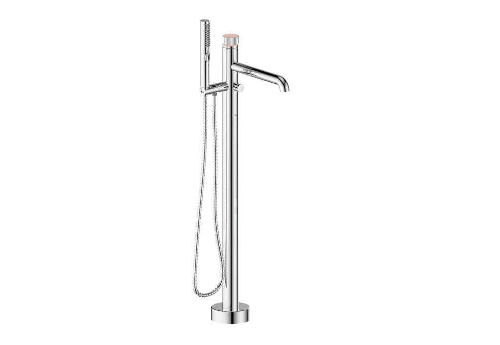 Vogt Mond High-Flow Floor-Mount Tub Filler