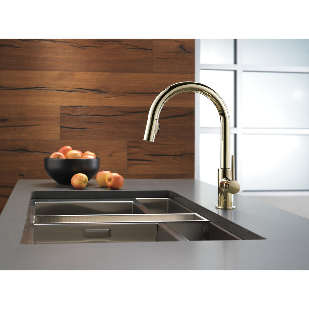 Robinet de cuisine rétractable Delta Trinsic à poignée unique, 6,8 L/min