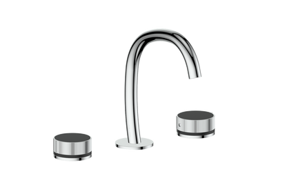 Vogt Mond 8" C.C. Lavatory Faucet With Pop-Up Drain - Moon Handle - BF.M1.1331