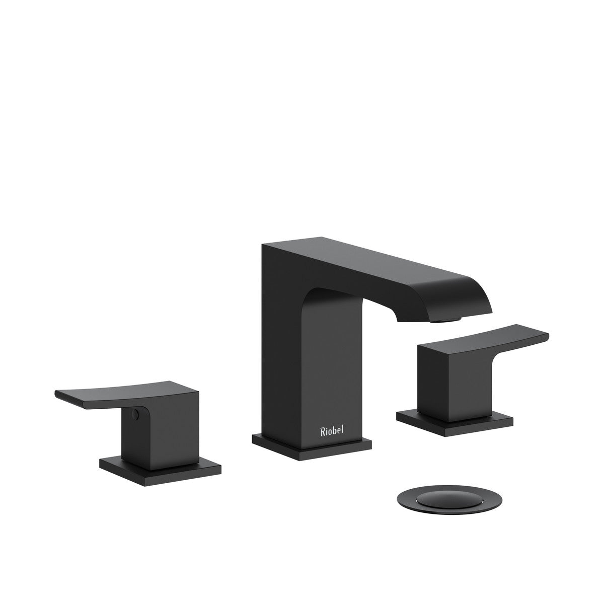 Riobel Zendo Widespread Lavatory Faucet with Push Drain 1.2 GPM