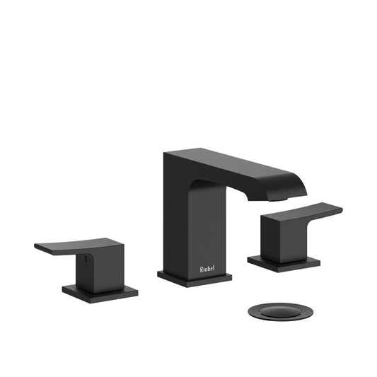 Riobel Zendo Widespread Lavatory Faucet with Push Drain 1.2 GPM