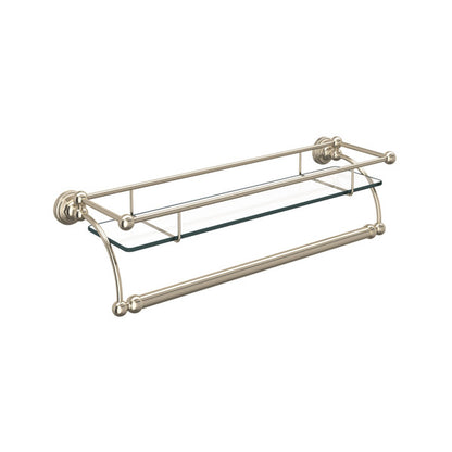 Perrin & Rowe Edwardian Wall Mount Glass Vanity Shelf