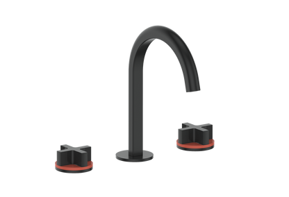 Vogt Mond 8" C.C. Lavatory Faucet With Pop-Up Drain - Cross Handle