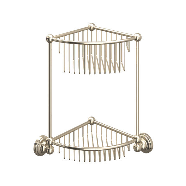 Perrin & Rowe Two Tier Corner Basket U.6959
