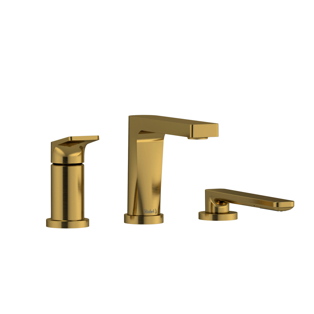 Riobel Ode 3-Hole Pressure Balance Deck Mount Tub Filler Trim - TOD16