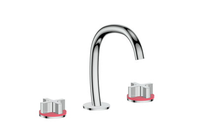 Vogt Mond 8" C.C. Lavatory Faucet With Pop-Up Drain - Cross Handle - BF.M3.1331