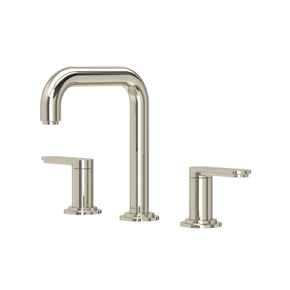 Riobel Arca Widespread Lavatory Faucet With U-Spout & Push Drain