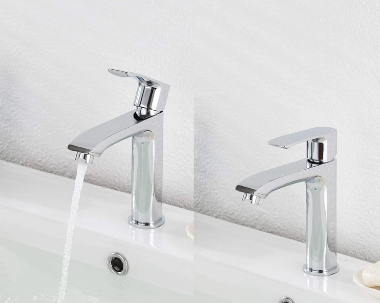 Kodaen Slim Single Hole Bathroom Faucet