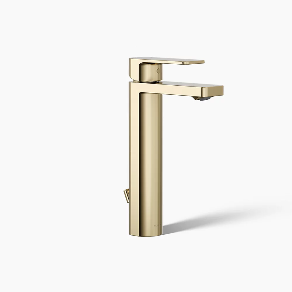 Kohler Parallel Tall Single-Handle Bathroom Sink Faucet, 1.2 GPM