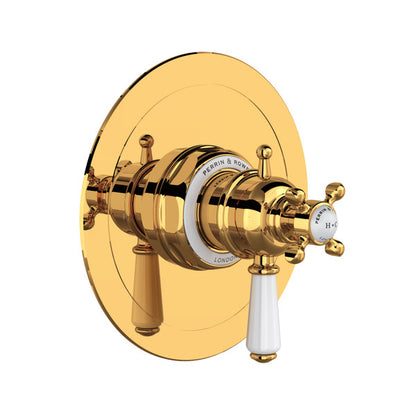 Perrin & Rowe Edwardian 1/2" Therm & Pressure Balance Trim With 2 Functions (No Share) U.TEW44W1L