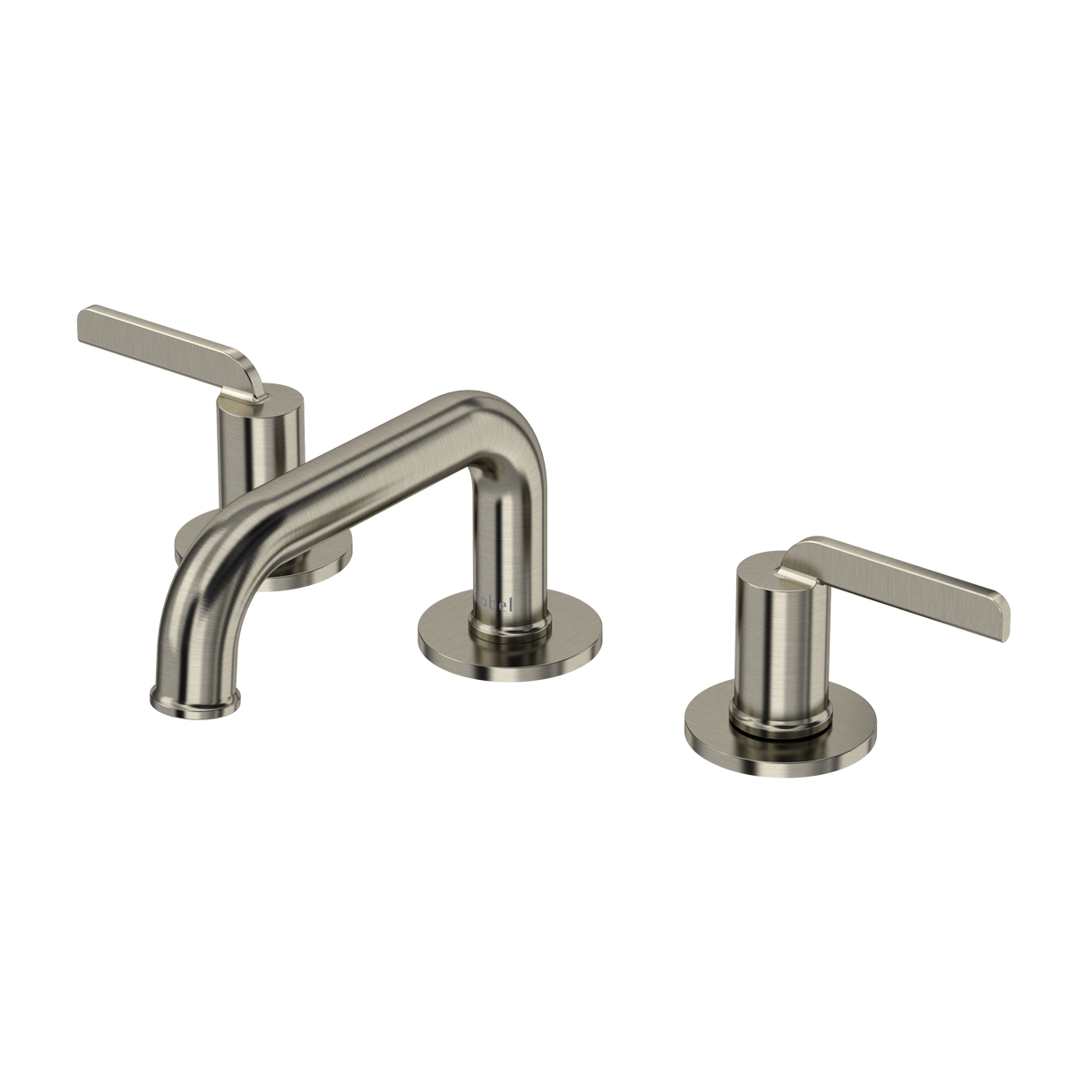 Riobel Authentica Widespread Lavatory Faucet With Low Spout & Push Drain 1.2 GPM