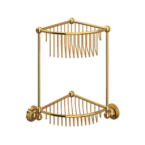 Perrin & Rowe Two Tier Corner Basket U.6959