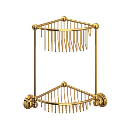 Perrin & Rowe Two Tier Corner Basket U.6959
