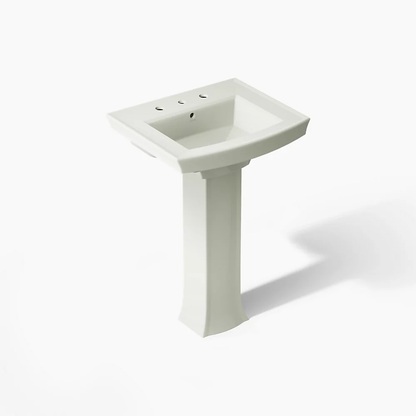 Kohler Archer 24" Rectangular Pedestal Bathroom Sink