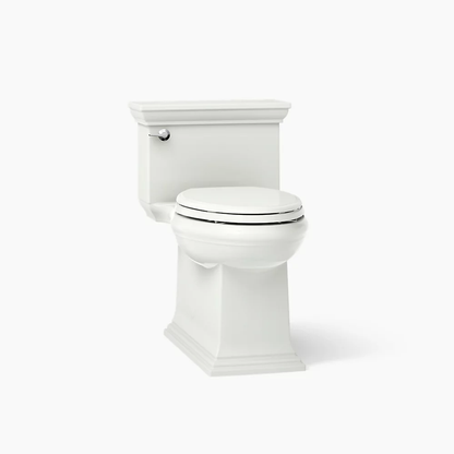 Kohler Memoirs Stately One-Piece Compact Elongated Toilet With Skirted Trapway, 1.28 GPF