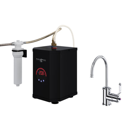 Perrin & Rowe Armstrong Hot Water And Kitchen Filter Faucet Complete Kit 0.5 GPM
