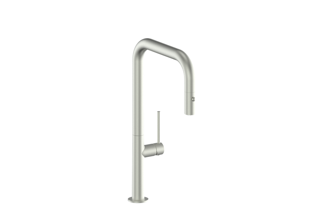 Vogt Dornbirn Pull Down 16" Kitchen Faucet With U-Spout