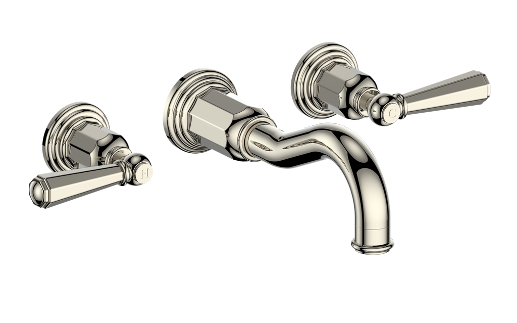 Vogt Carinthia 8" C.C. Wall Mount Lavatory Faucet With Rough-In Valve - BF.CX.1520.CC