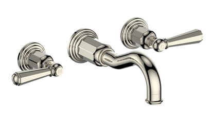 Vogt Carinthia 8" C.C. Wall Mount Lavatory Faucet With Rough-In Valve - BF.CX.1520.CC
