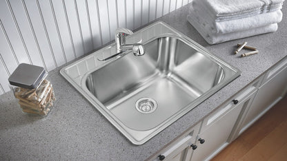 Blanco Essential 1 (1 Hole) Drop-In Stainless Steel Kitchen Sink