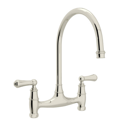 Perrin & Rowe Georgian Era Bridge Kitchen Faucet Without Union U.4791L