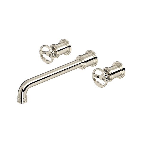 Perrin & Rowe Armstrong Wall Mount Tub Filler Trim Wheel Handles