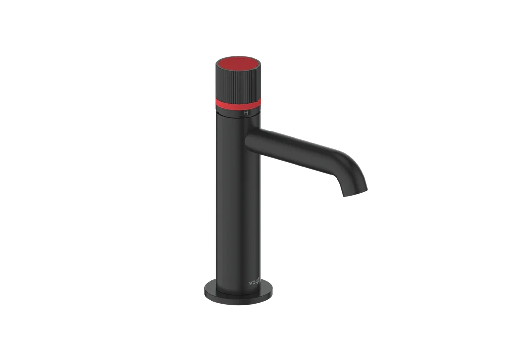 Vogt Mond Single Hole Lavatory Faucet with Pop-Up Drain - Matte Black