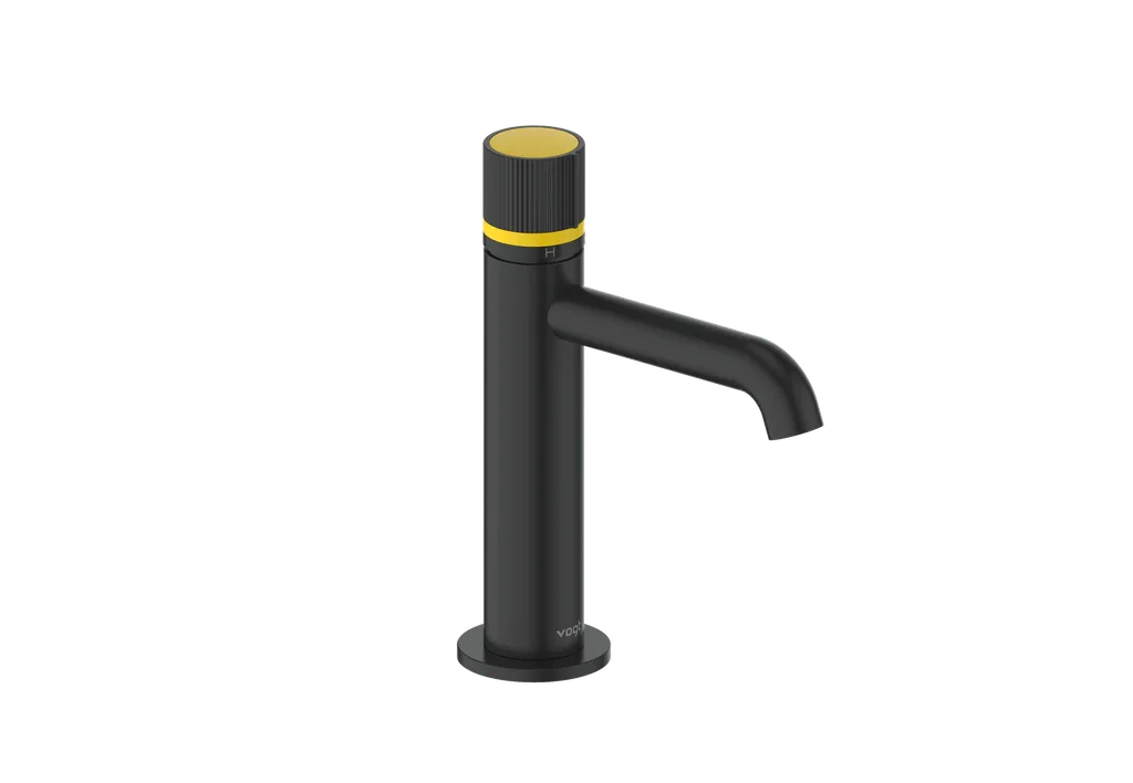 Vogt Mond Single Hole Lavatory Faucet with Pop-Up Drain - Matte Black