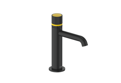 Vogt Mond Single Hole Lavatory Faucet with Pop-Up Drain - Matte Black