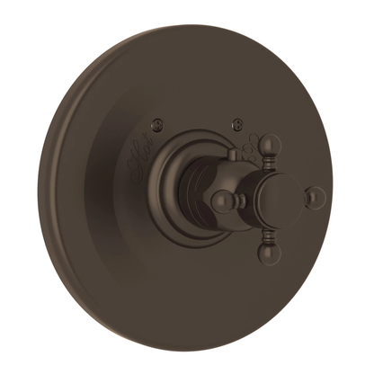 Rohl Acqui 3/4" Thermostatic Trim Without Volume Control, Cross Handles - A4914XM