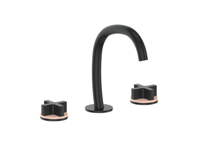 Vogt Mond 8" C.C. Lavatory Faucet With Pop-Up Drain - Cross Handle - BF.M3.1331