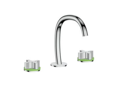 Vogt Mond 8" C.C. Lavatory Faucet With Pop-Up Drain - Cross Handle - BF.M3.1331