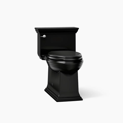 Kohler Memoirs Stately One-Piece Compact Elongated Toilet With Skirted Trapway, 1.28 GPF