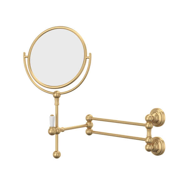 Perrin & Rowe Edwardian Wall Mount Makeup Mirror