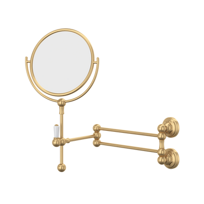 Perrin & Rowe Edwardian Wall Mount Makeup Mirror