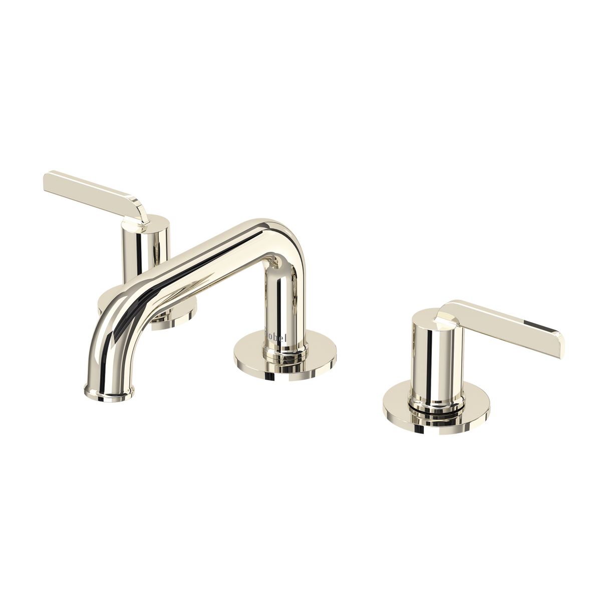 Riobel Authentica Widespread Lavatory Faucet With Low Spout & Push Drain 1.2 GPM