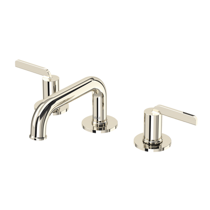 Riobel Authentica Widespread Lavatory Faucet With Low Spout & Push Drain 1.2 GPM