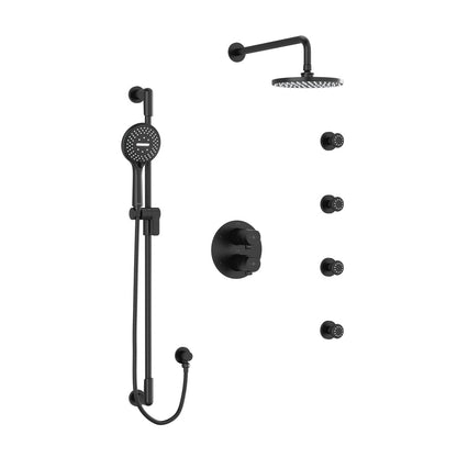 Riobel Parabola Shower Kit 446 With Rough-In Valve - KIT446PB