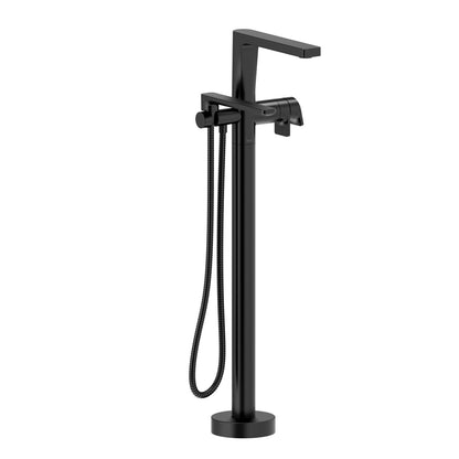Riobel Ode 1/2" Thermostatic Single Hole Floor Mount Tub Filler Trim - TOD39