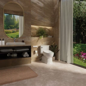 TOTO Soirée Washlet+ S7 One-Piece Toilet 1.28 GPF - Universal Height